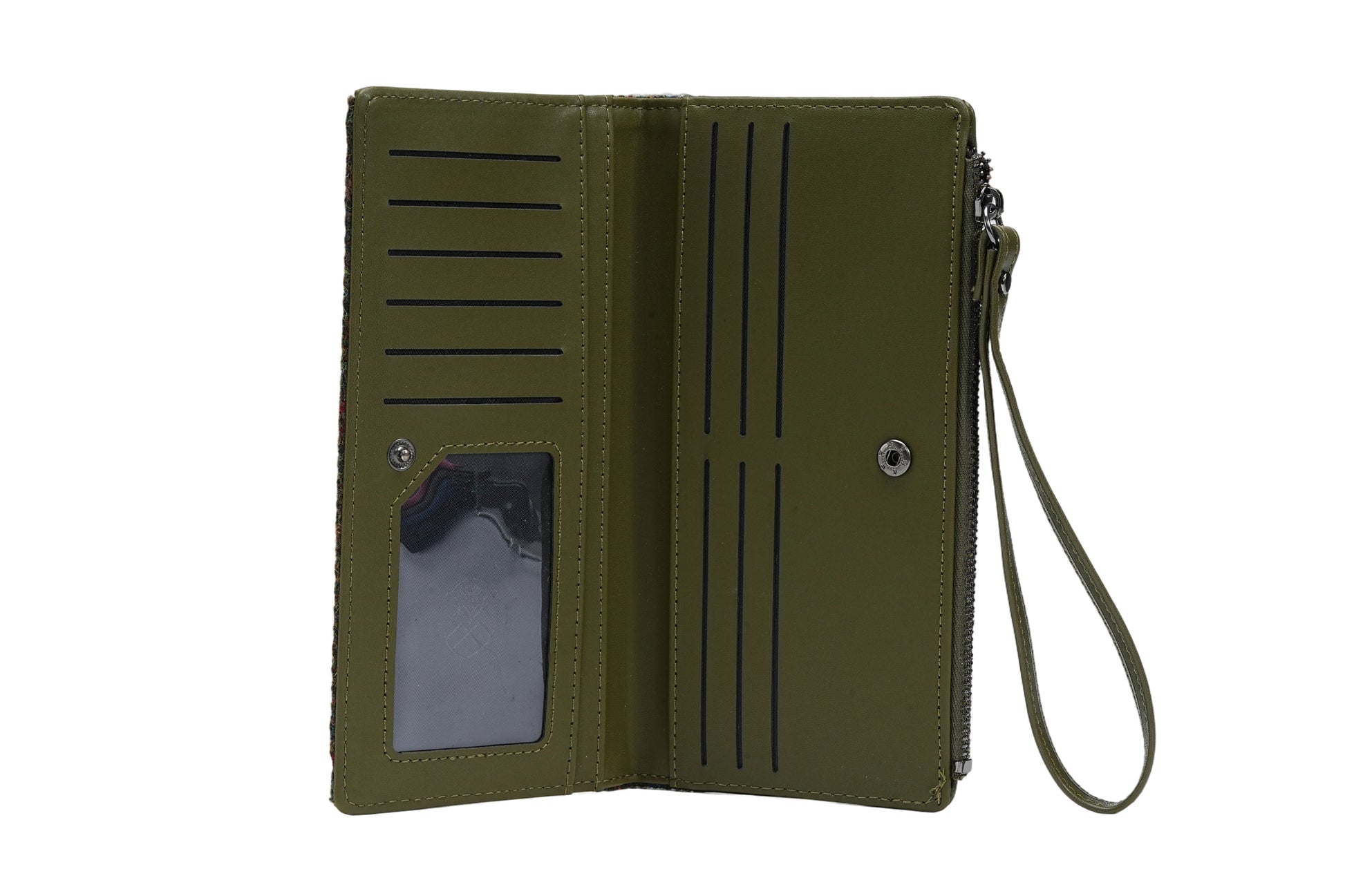 Raebury Harris Tweed Wristlet  Wallet
