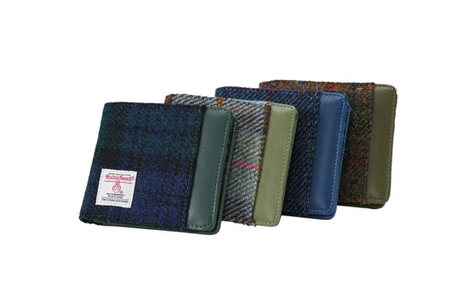 Raebury Harris Tweed  Bifold Wallet