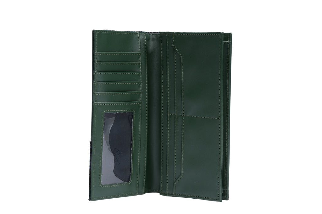 Raebury Harris Tweed Long Wallet