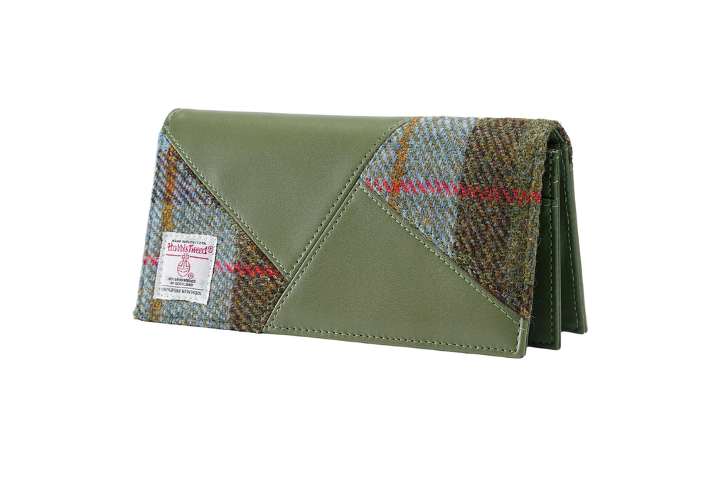 Raebury Harris Tweed Long Wallet