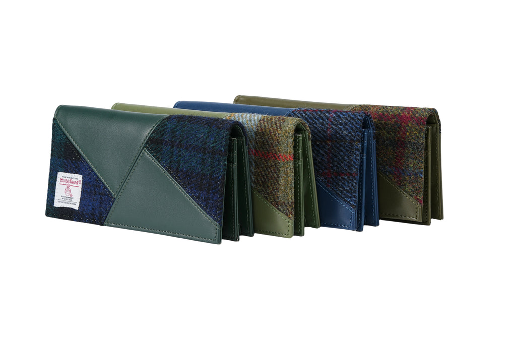 Raebury Harris Tweed Long Wallet