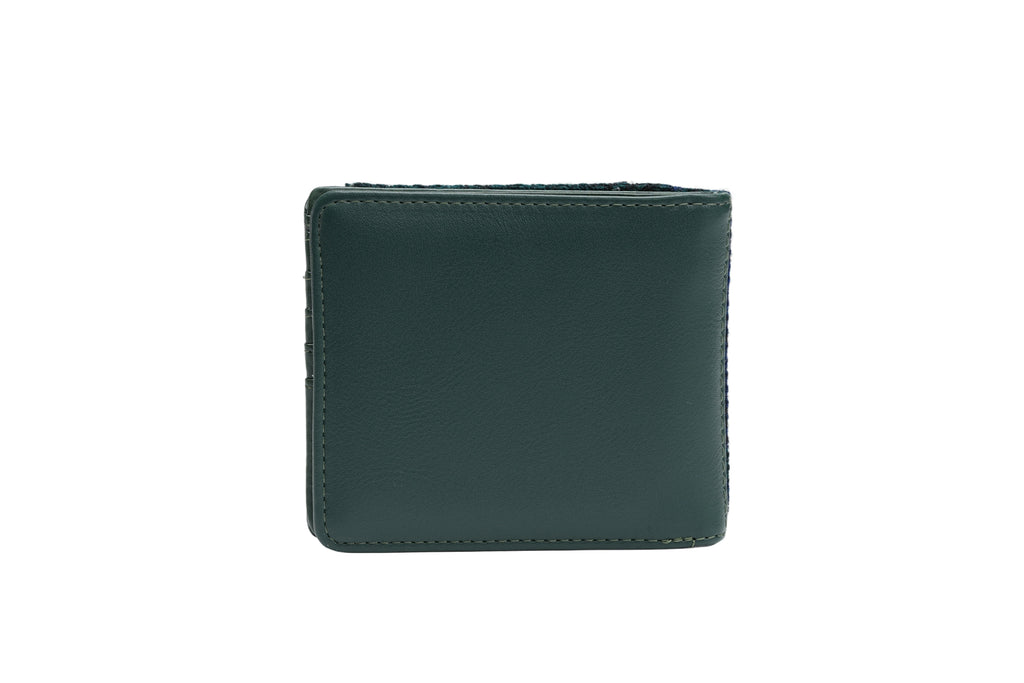 Raebury Harris Tweed Bifold Wallet With ID Holder