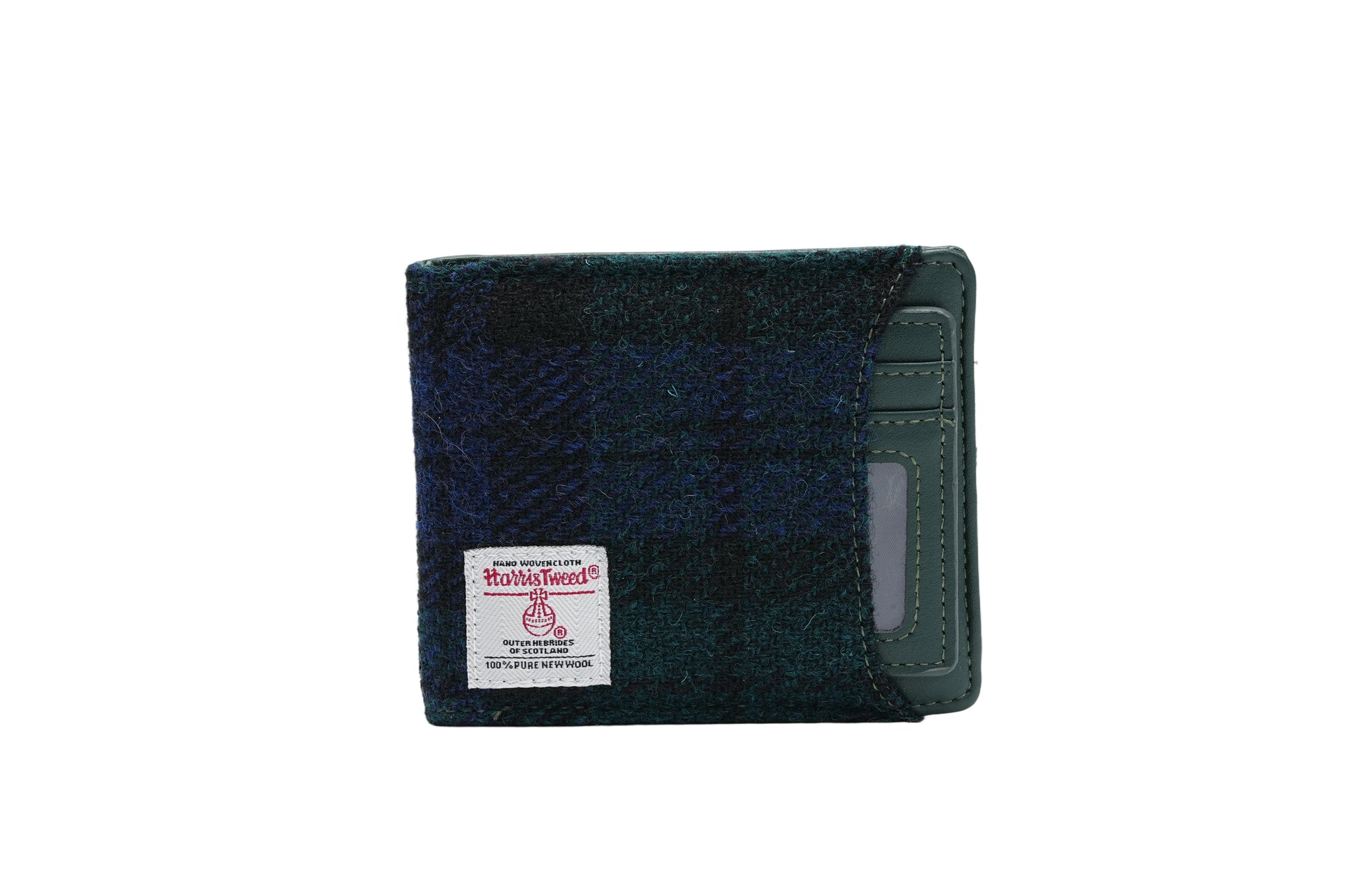 Raebury Harris Tweed Bifold Wallet With ID Holder