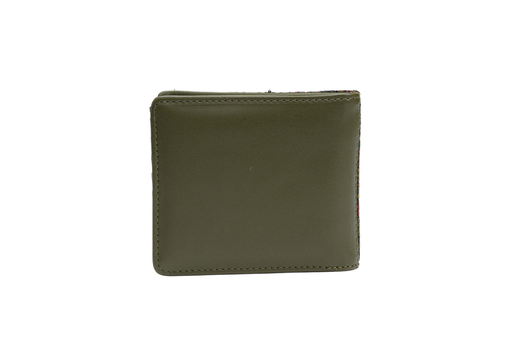 Raebury Harris Tweed Bifold Wallet With ID Holder
