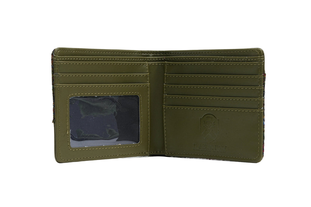 Raebury Harris Tweed  Bifold Wallet
