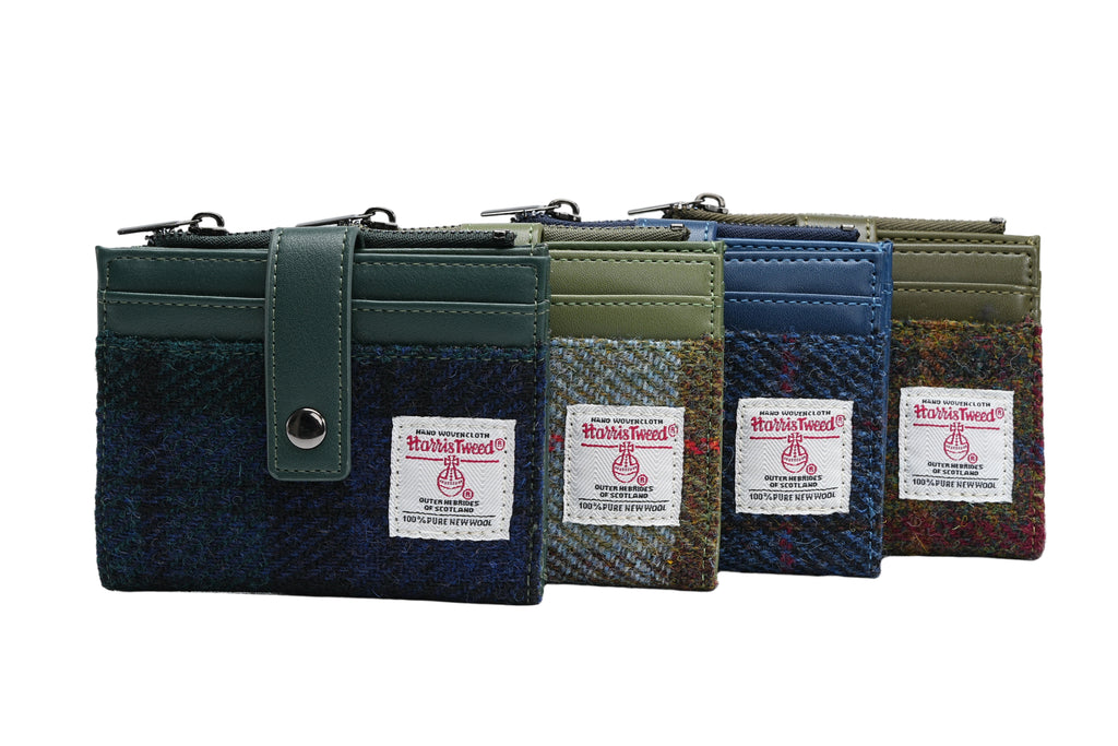Raebury Harris Tweed Mini Wallet