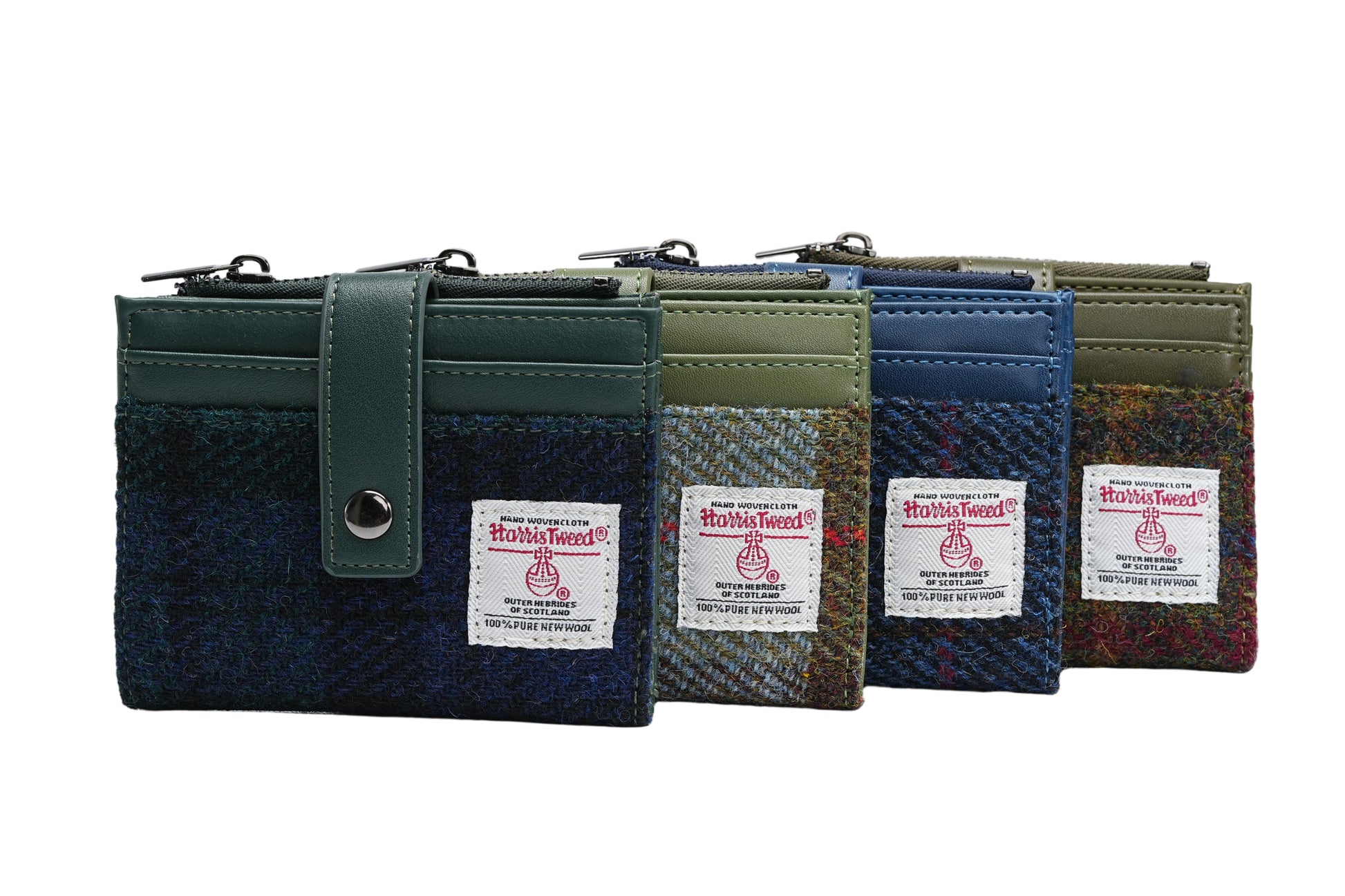 Raebury Harris Tweed Mini Wallet