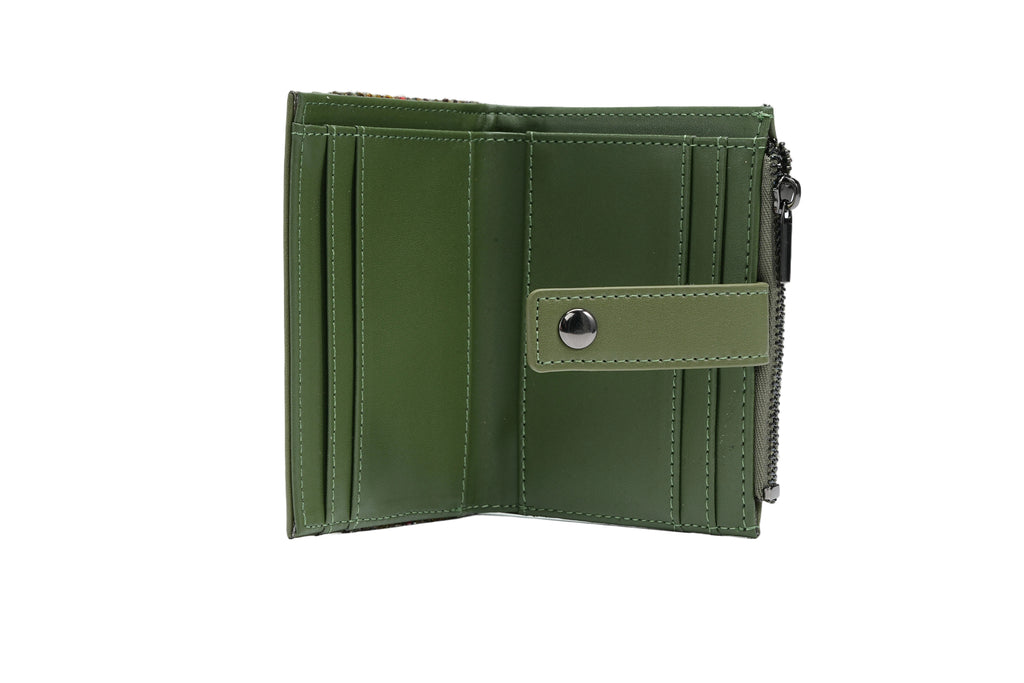 Raebury Harris Tweed Mini Wallet