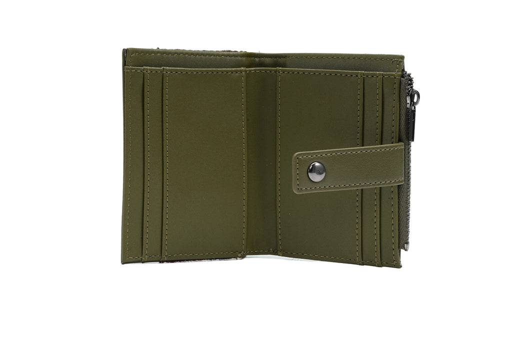 Raebury Harris Tweed Mini Wallet