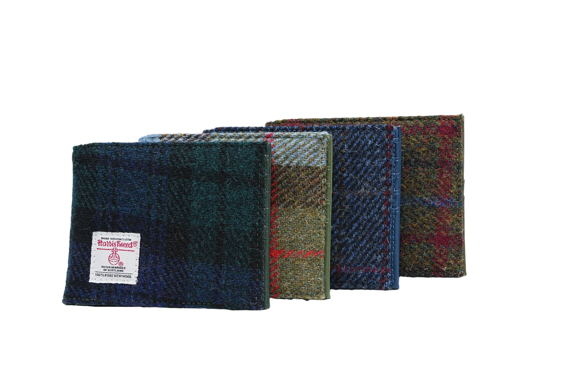 Raebury Harris Tweed Bifold Wallet