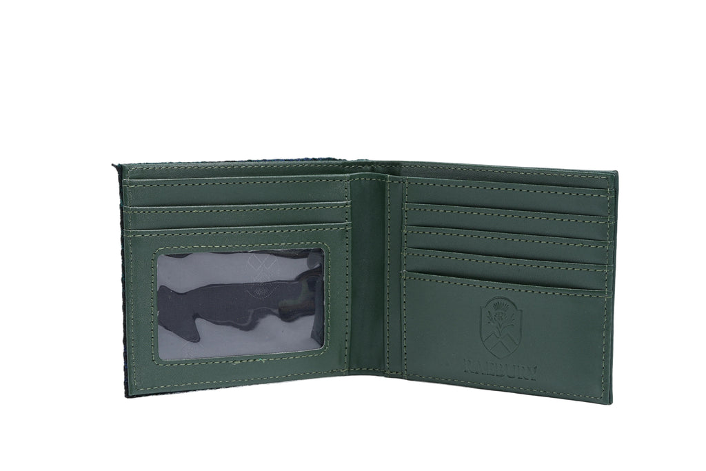 Raebury Harris Tweed Bifold Wallet