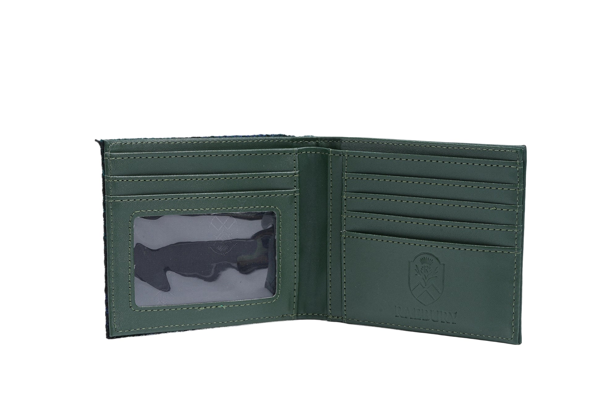 Raebury Harris Tweed Bifold Wallet