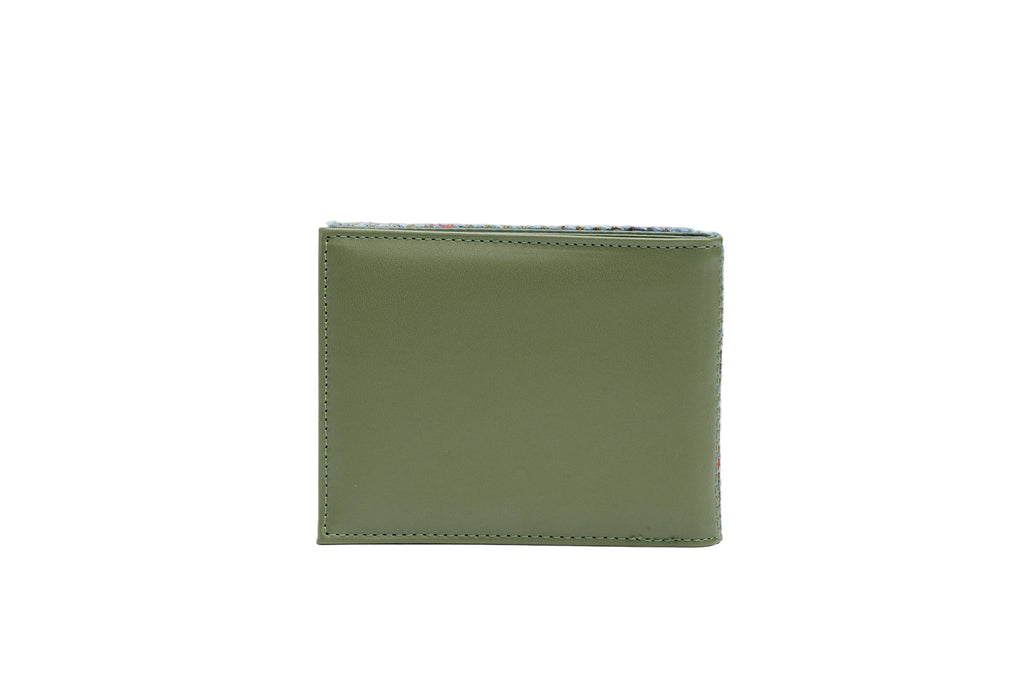 Raebury Harris Tweed Bifold Wallet