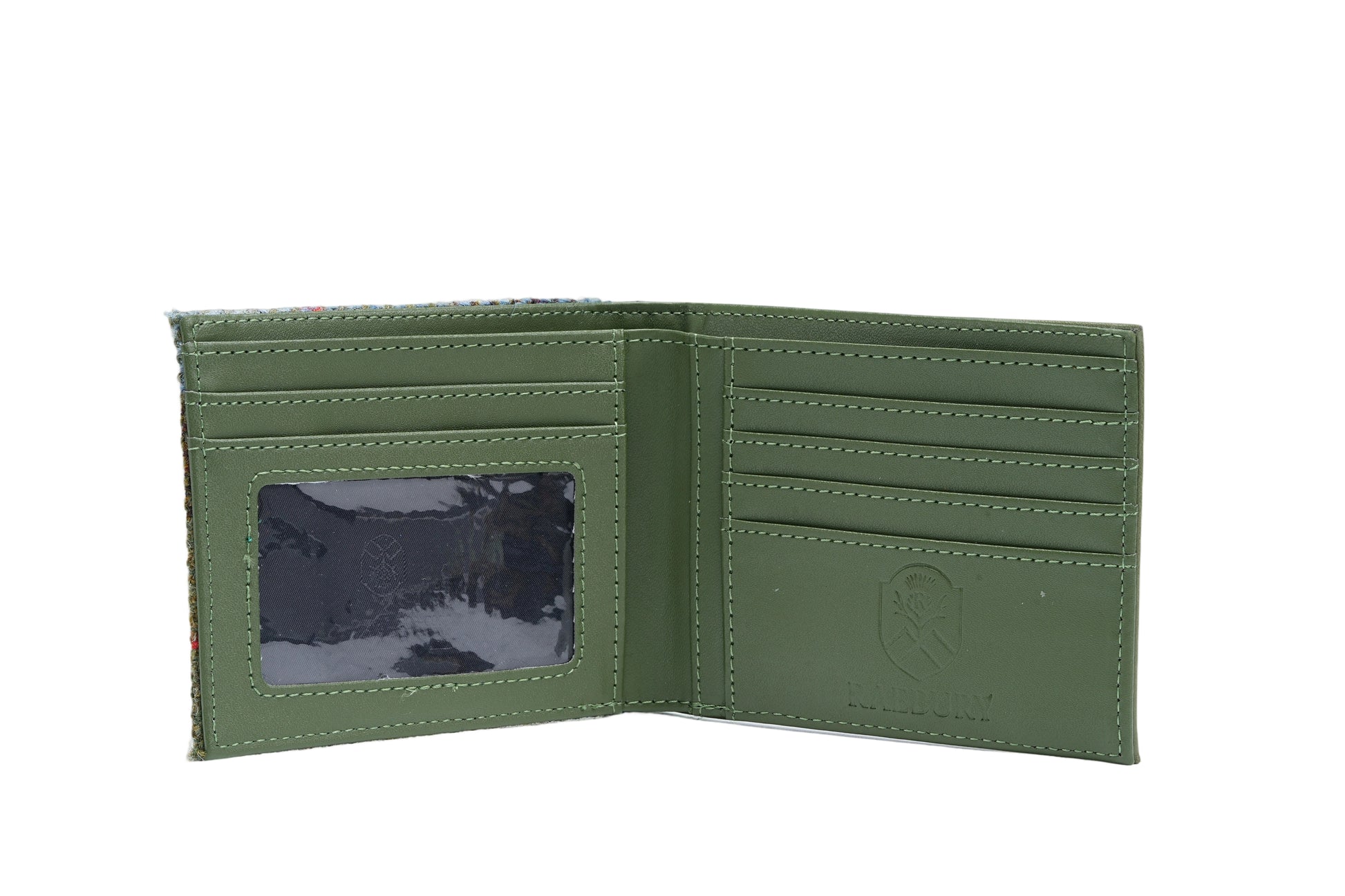 Raebury Harris Tweed Bifold Wallet