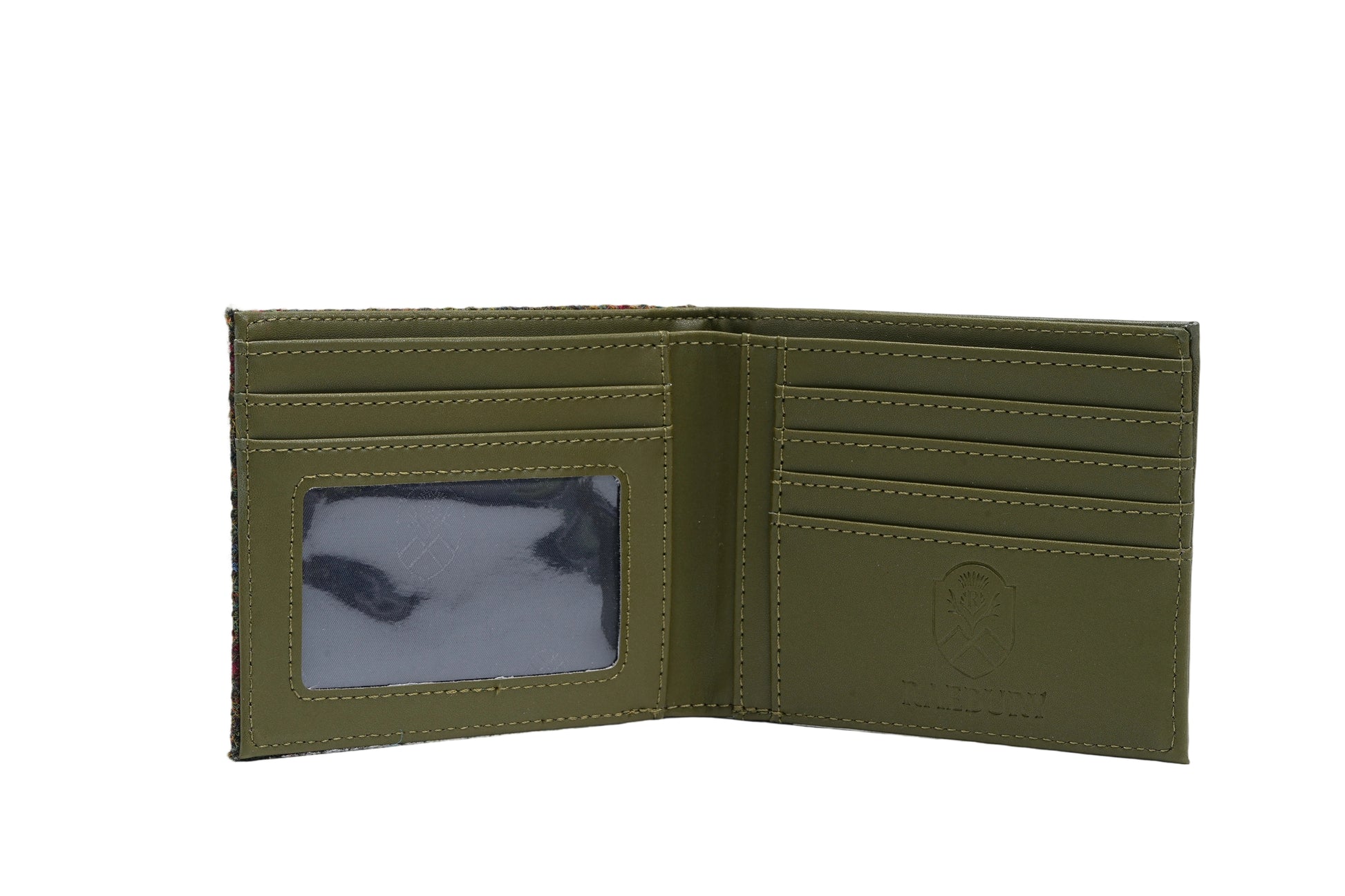 Raebury Harris Tweed Bifold Wallet
